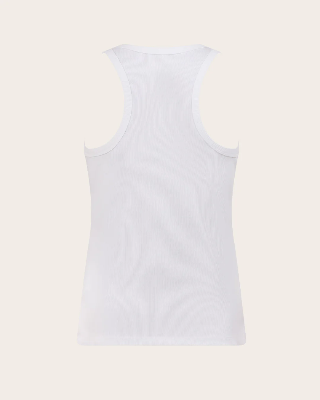 Women's Ribbed Racerback Tank - White - Image 19